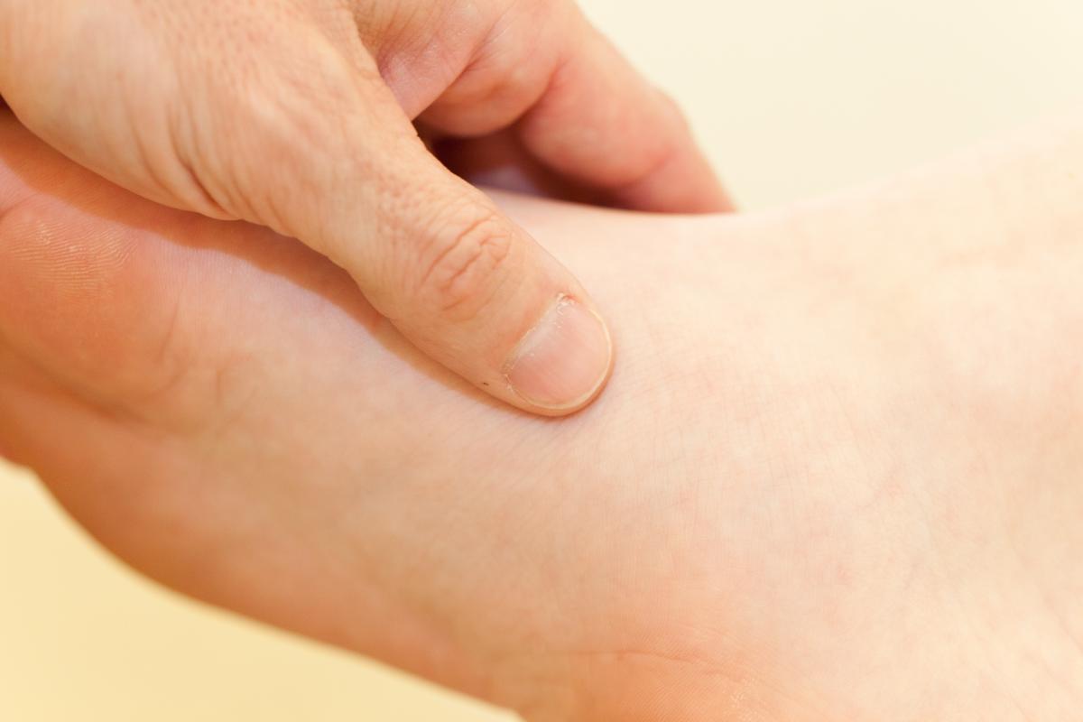 Fuß Hand Massage